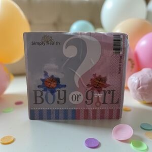 SIMPLY HEALTH Gender Reveal Confetti Basketball.
